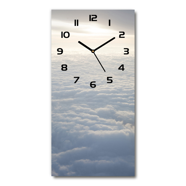 Reloj rectangular Vuelo sobre las nubes
