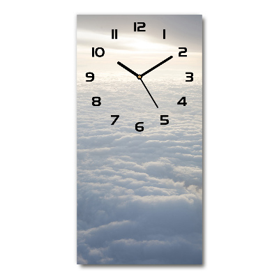 Reloj rectangular Vuelo sobre las nubes