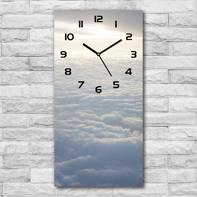 Reloj rectangular Vuelo sobre las nubes