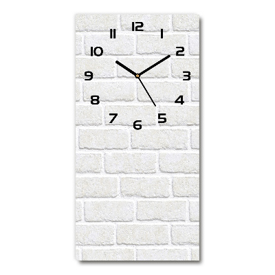 Reloj vertical Pared de ladrillos