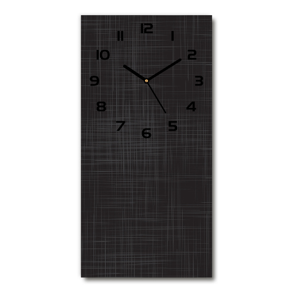Reloj vertical Textura de lino