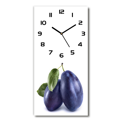 Reloj vertical Ciruelas