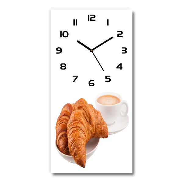 Reloj de cristal vertical Desayuno