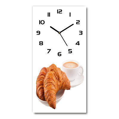 Reloj de cristal vertical Desayuno