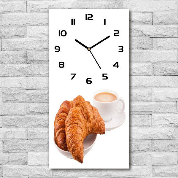 Reloj de cristal vertical Desayuno