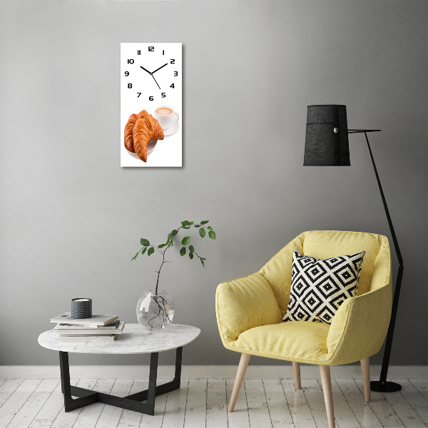 Reloj de cristal vertical Desayuno