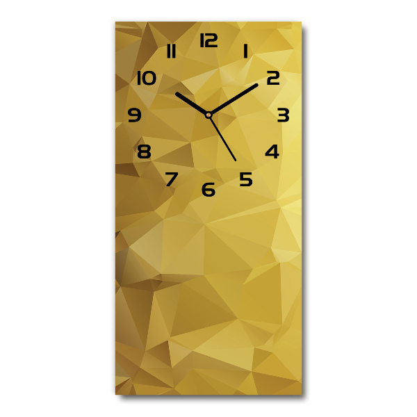 Reloj de vidrio vertical Fondo abstracto