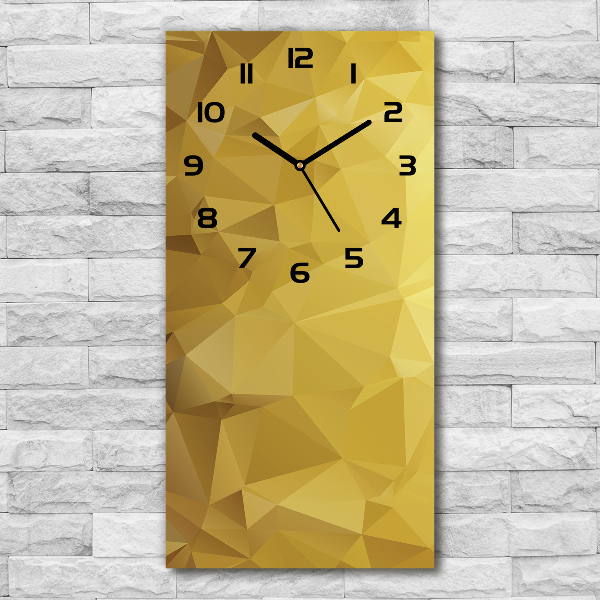 Reloj de vidrio vertical Fondo abstracto