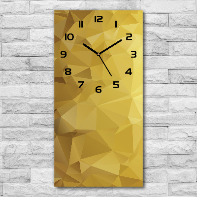 Reloj de vidrio vertical Fondo abstracto