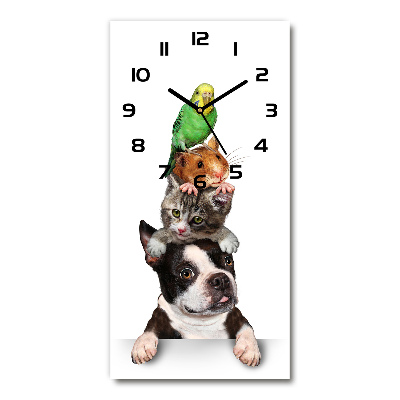 Reloj vertical Mascotas