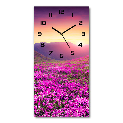 Reloj rectangular Montañas de rododendros