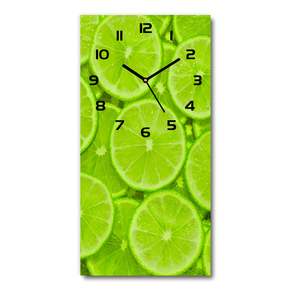 Reloj de vidrio vertical Limas