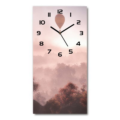 Reloj rectangular Bosque de globos voladores