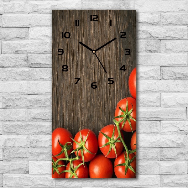 Reloj vertical Tomates