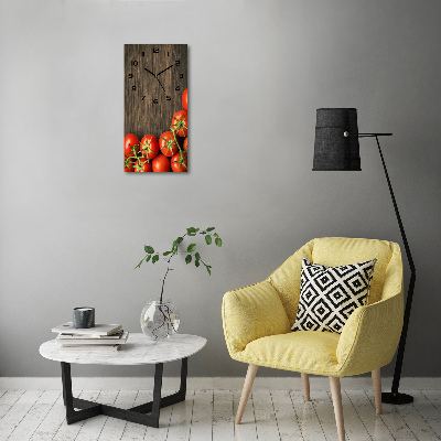 Reloj vertical Tomates