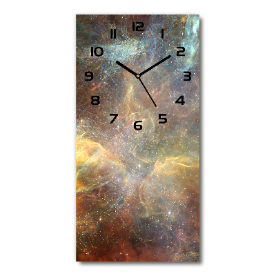 Reloj de cristal vertical Cosmos