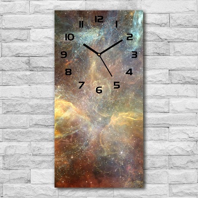 Reloj de cristal vertical Cosmos