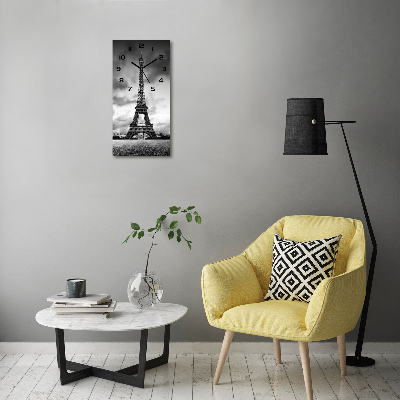 Zegar ścienny Wieża Eiffla Paryż