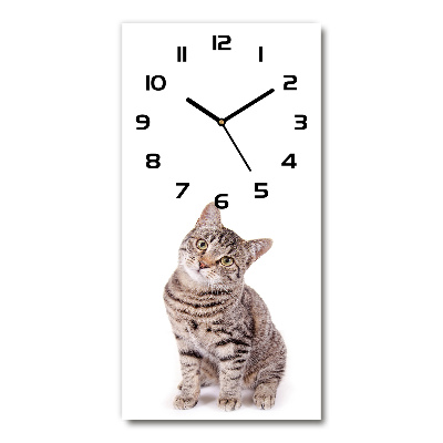 Reloj rectangular Gato