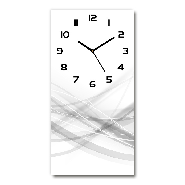 Reloj vertical Ondas abstractas
