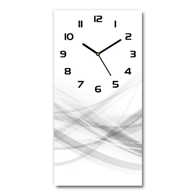 Reloj vertical Ondas abstractas
