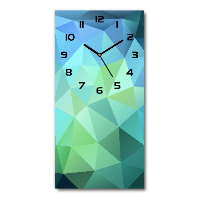 Reloj rectangular Fondo abstracto