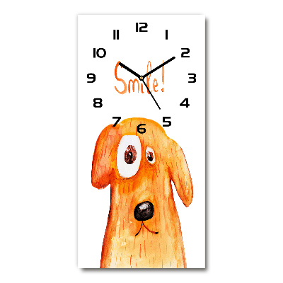 Reloj rectangular Perro