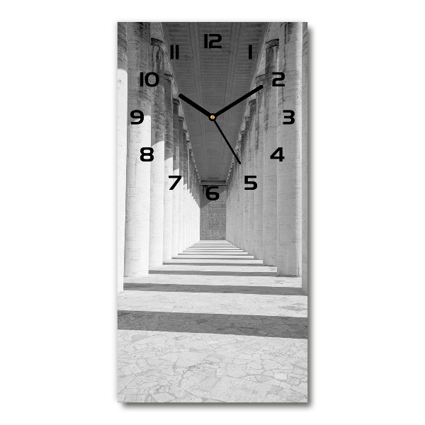 Reloj rectangular Corredor