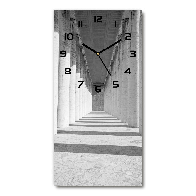 Reloj rectangular Corredor