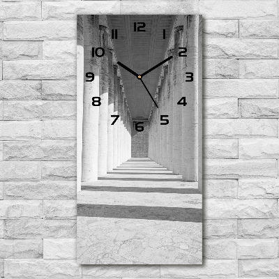 Reloj rectangular Corredor