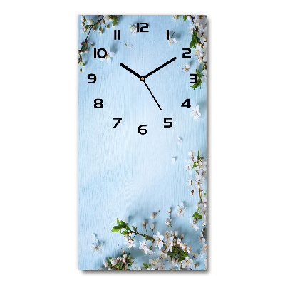 Reloj vertical Flores de cerezo