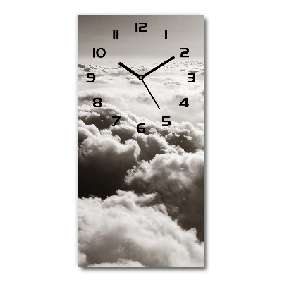 Reloj vertical Vuelo sobre las nubes