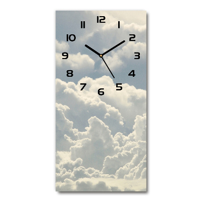 Reloj vertical Nubes
