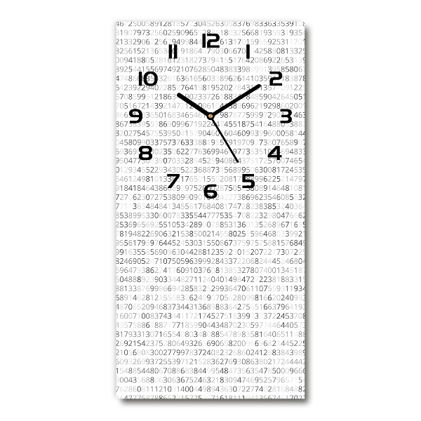 Reloj vertical Código binario