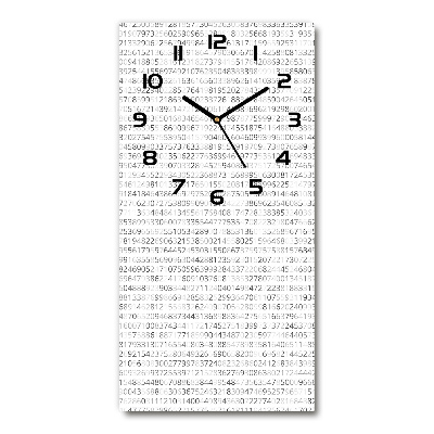 Reloj vertical Código binario