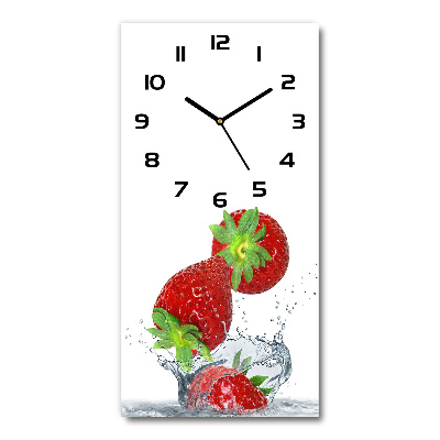Reloj rectangular Fresas
