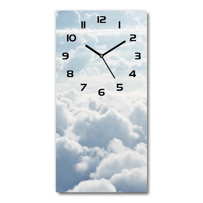 Reloj rectangular Vuelo sobre las nubes