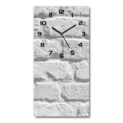 Reloj vertical Pared de ladrillos