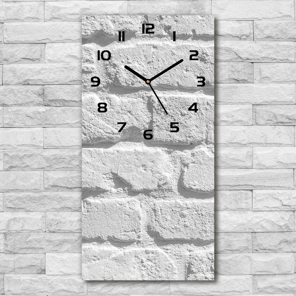 Reloj vertical Pared de ladrillos