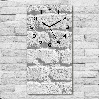 Reloj vertical Pared de ladrillos
