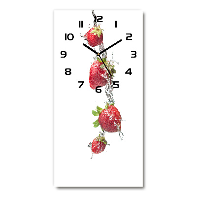 Reloj rectangular Fresas