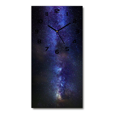 Reloj rectangular Vía Láctea