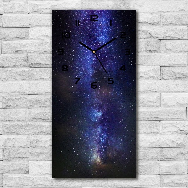 Reloj rectangular Vía Láctea