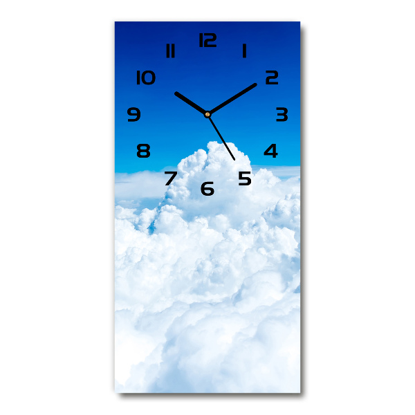 Reloj vertical Vuelo sobre las nubes