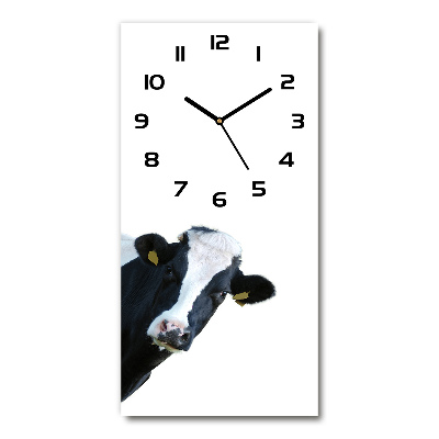Reloj rectangular Vaca moteada