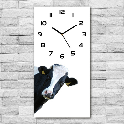 Reloj rectangular Vaca moteada