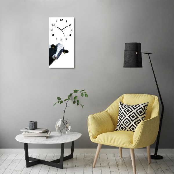 Reloj rectangular Vaca moteada