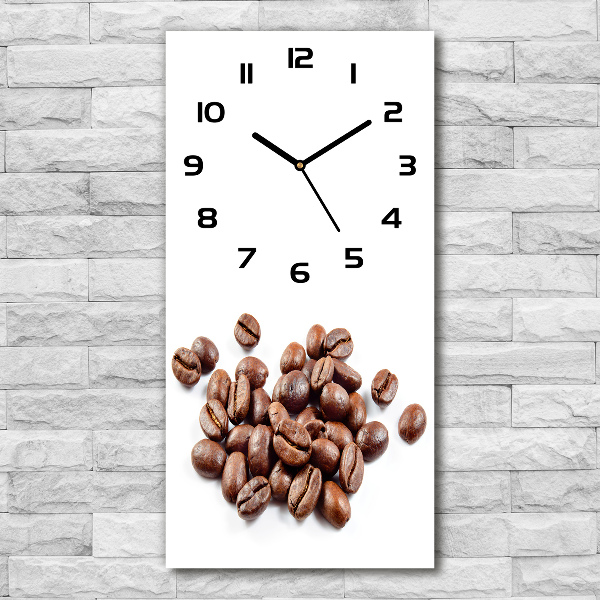 Reloj vertical Granos de café