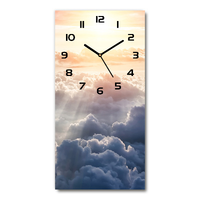 Reloj rectangular Vuelo sobre las nubes