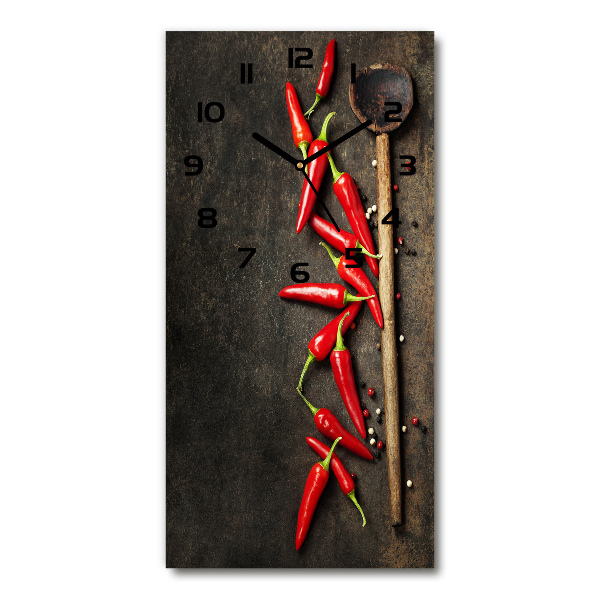 Reloj rectangular Chiles